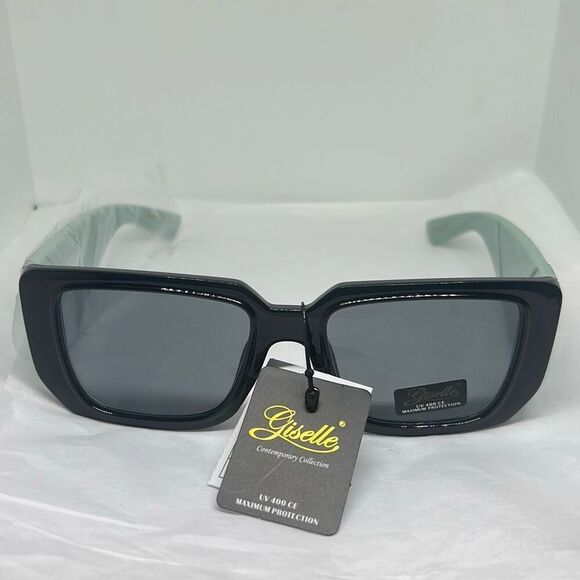Giselle Model 22575 Contemporary Collection Sunglasses UV400 Protection Square F - Picture 3 of 3